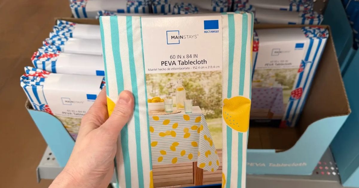 mainstays peva tablecloth