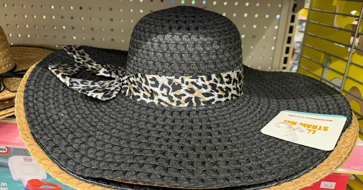 ladies straw hat