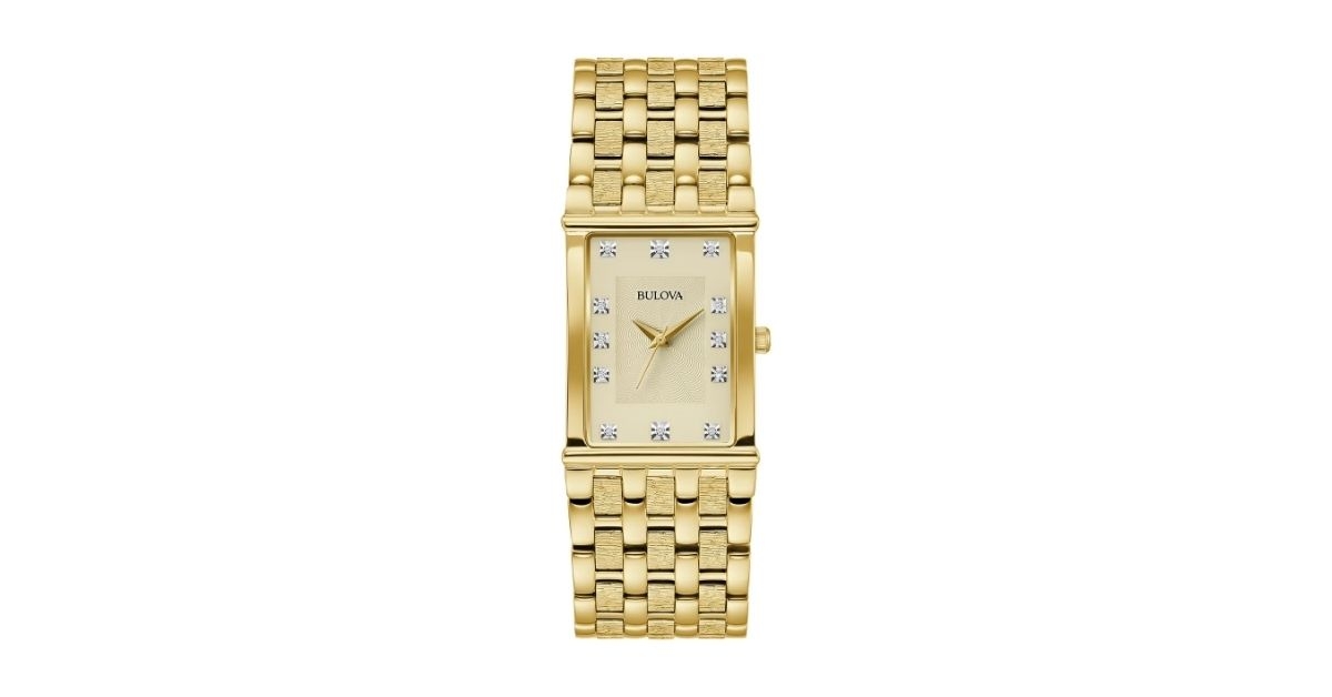 diamond markers bracelet watch