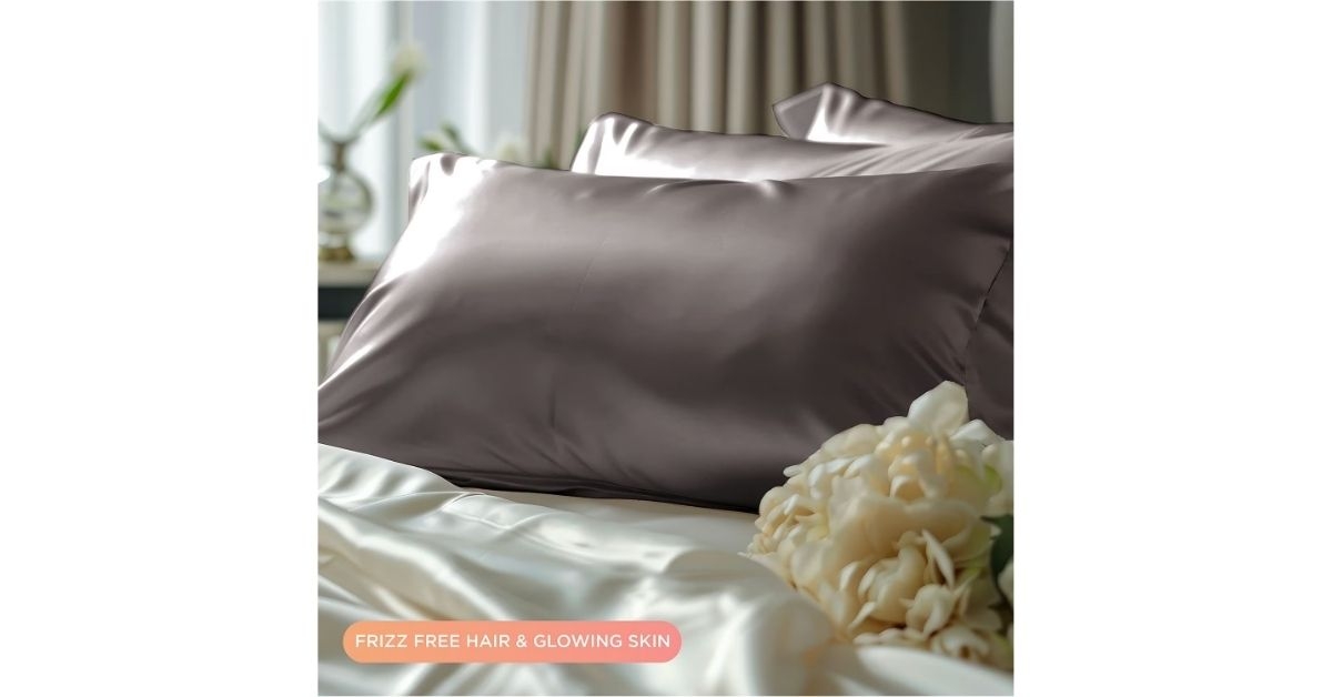 satin skincare and haircare pillowcase