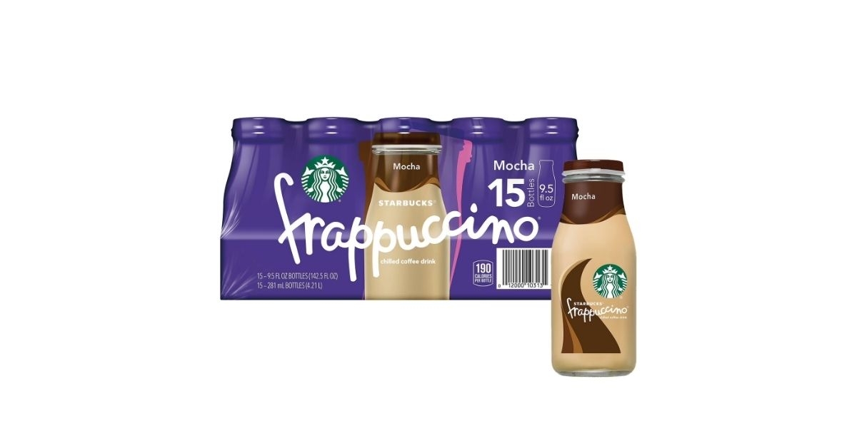 starbucks frappucino chilled mocha coffee drinks