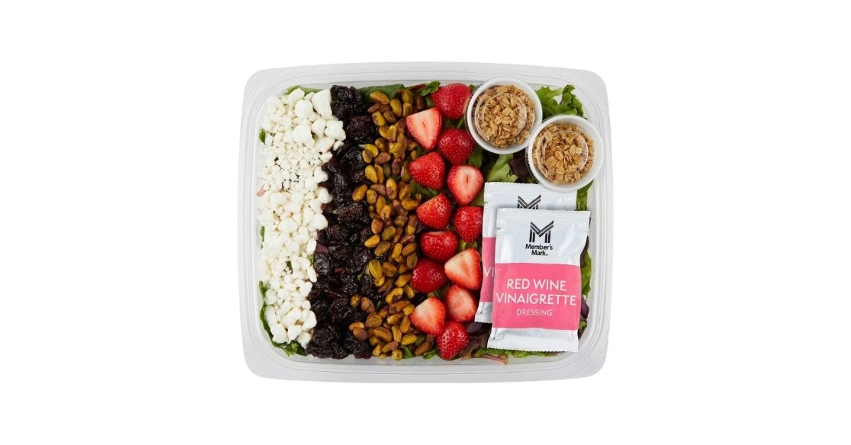 cherry pistachio crunch salad