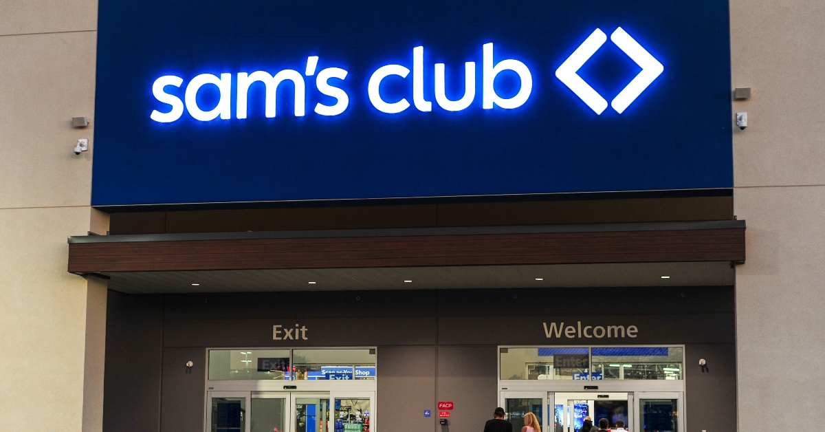 sams club illuminated signage