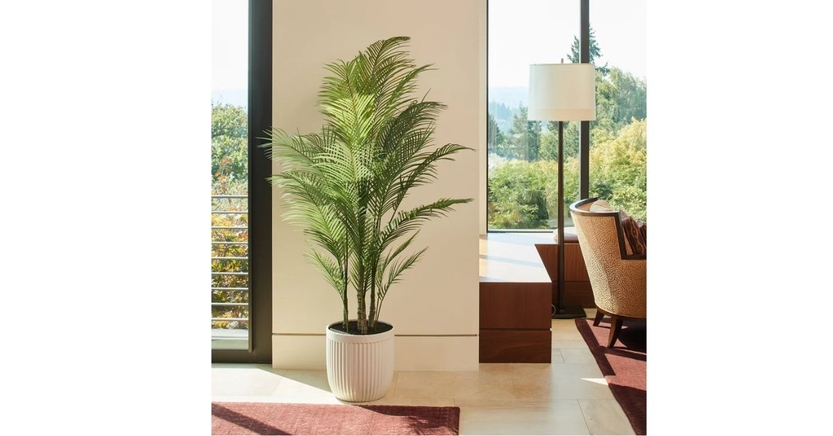 faux palm tree