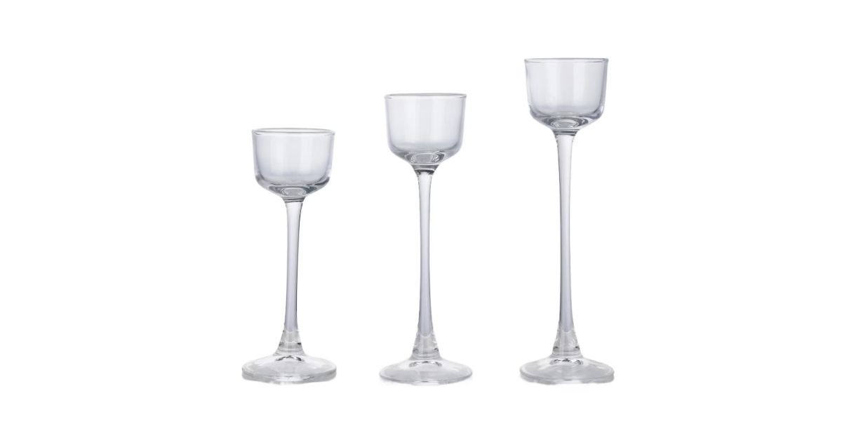 glass tealight candleholders
