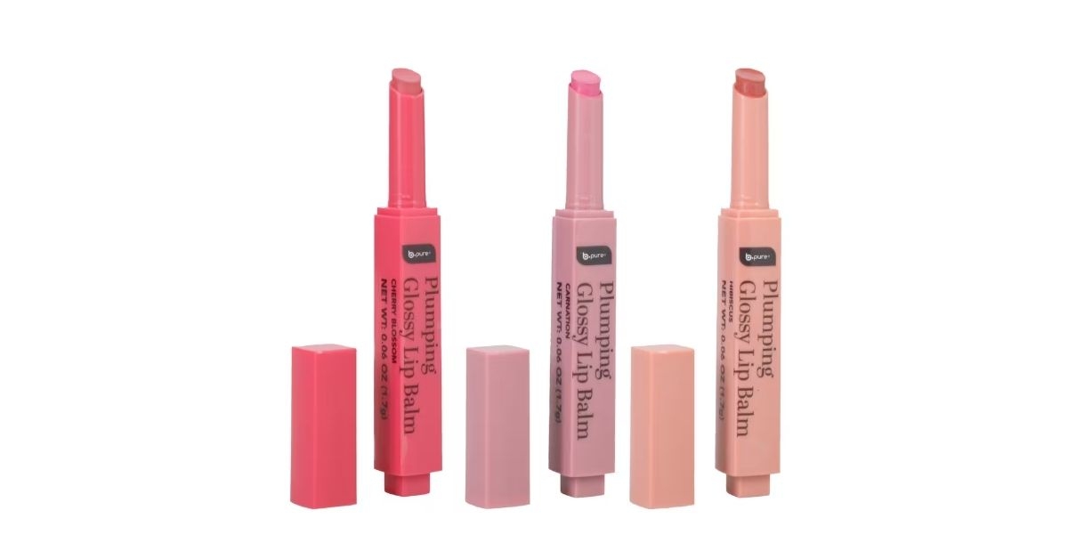 plumping glossy lip balm