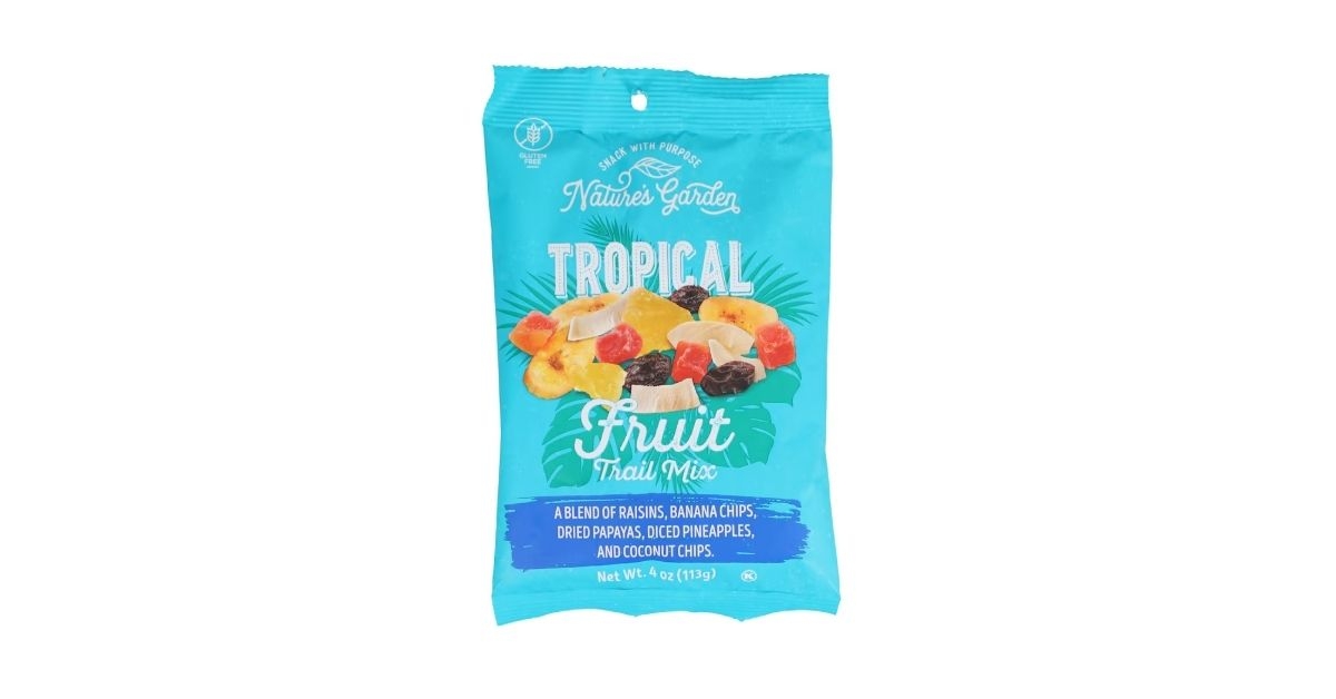 tropical fruit trail mix