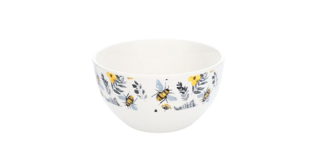 ceramic bee bowls