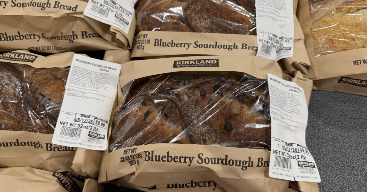 blueberry sourdough bread