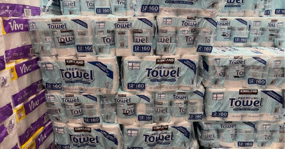 kirkland signature paper towels