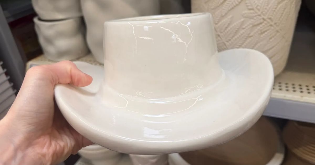 mainstays cowboy hat planter