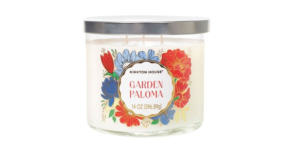 3 wick candle
