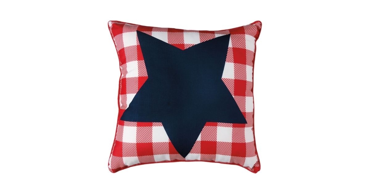 americana throw pillow