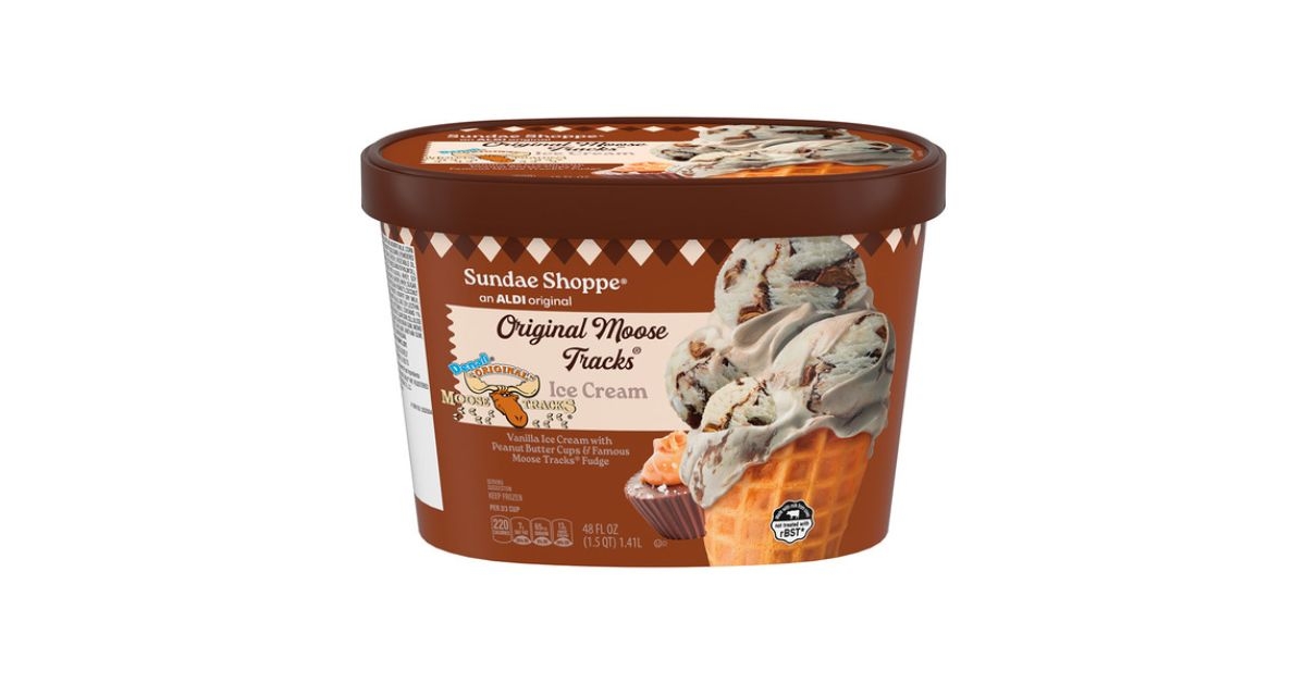 Sundae Shoppe Moose Tracks Ice Cream
