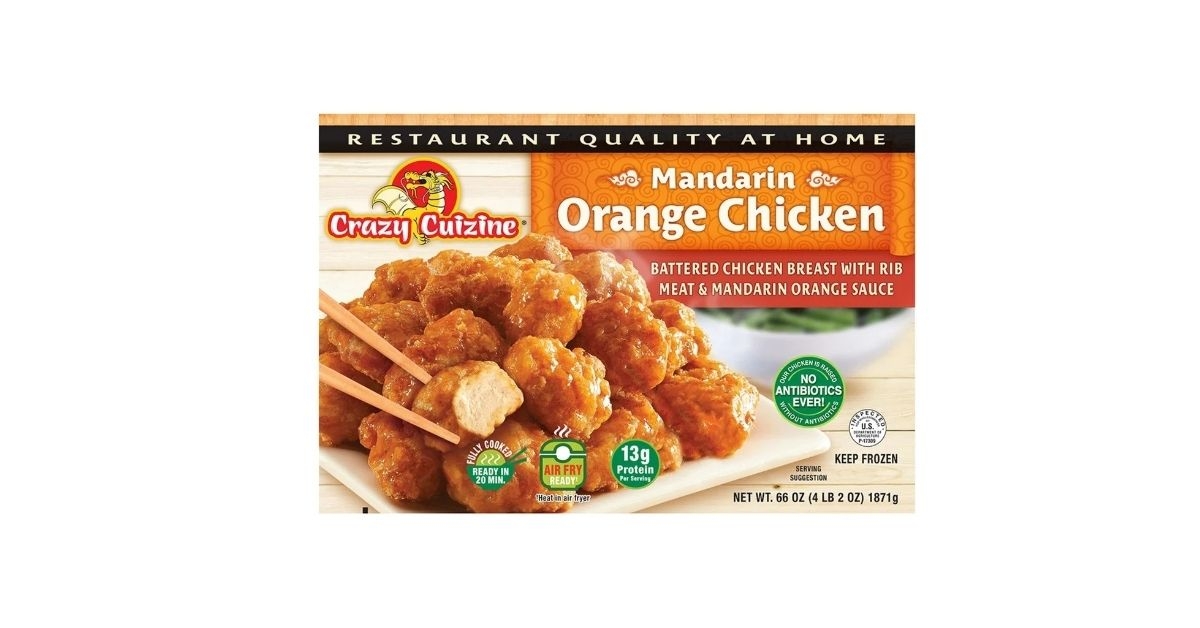 crazy cuisine mandarin orange chicken