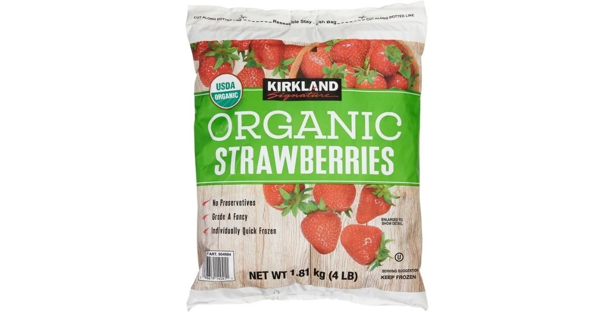 organic strawberries