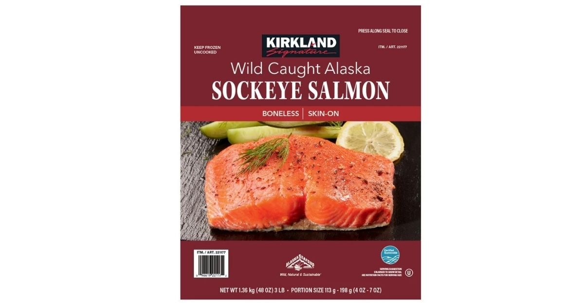 wild alaskan sockeye salmon