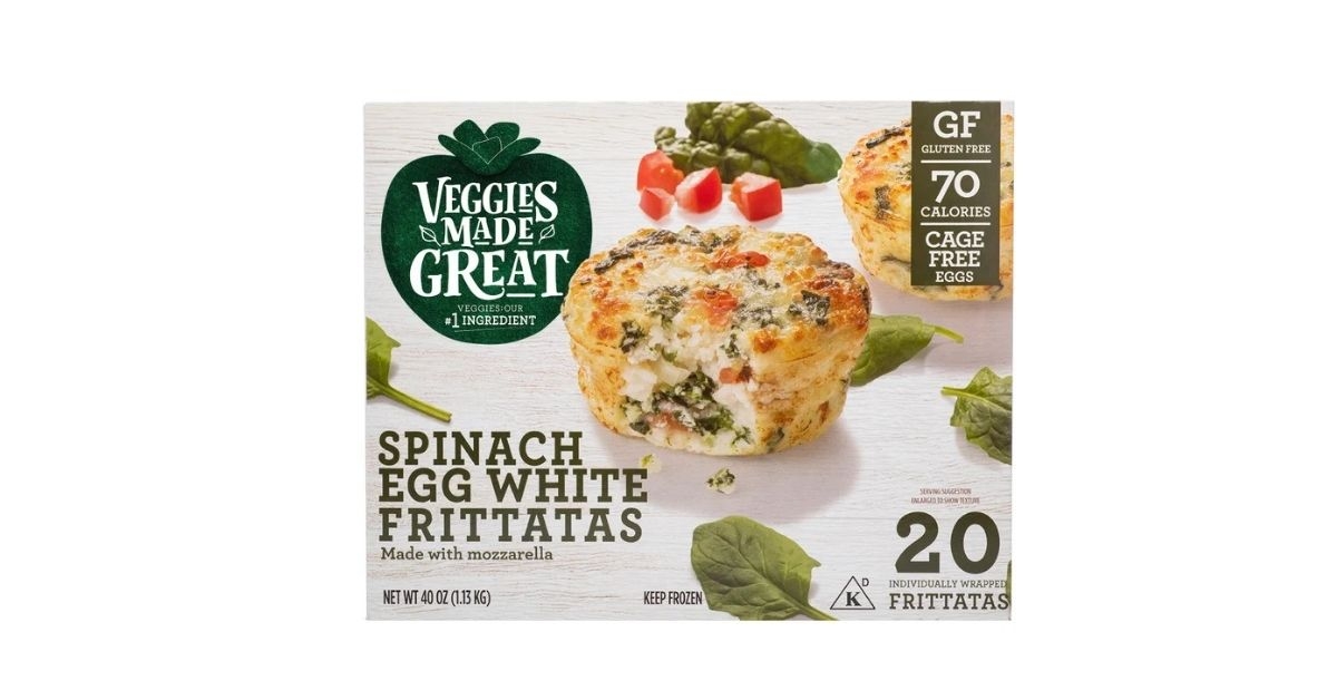 spinach egg white frittatas