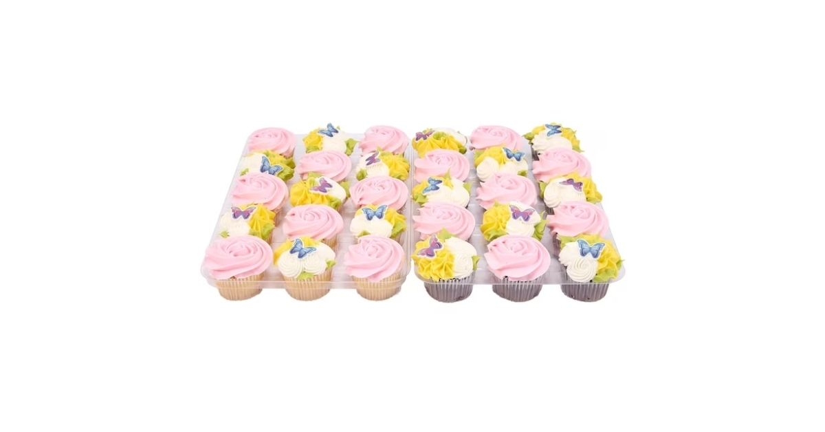 members mark cupcakes