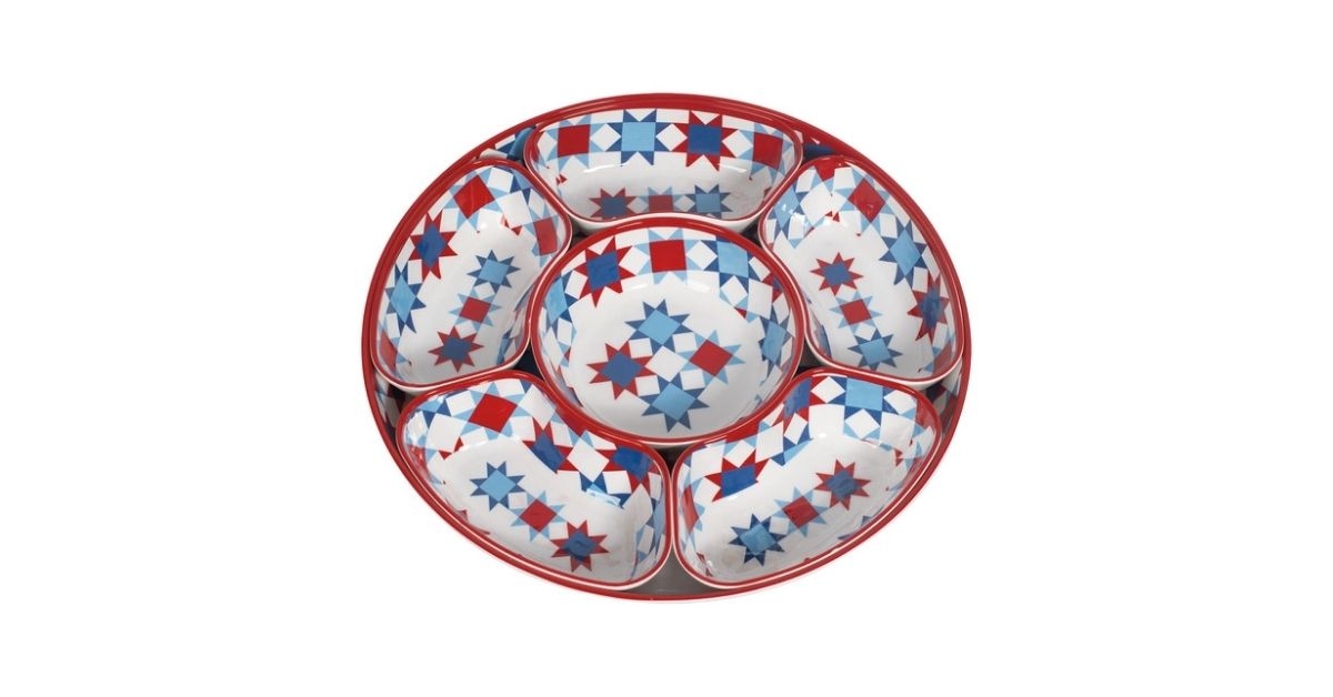 serving platter with lid