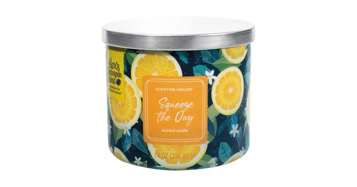 three wick candle