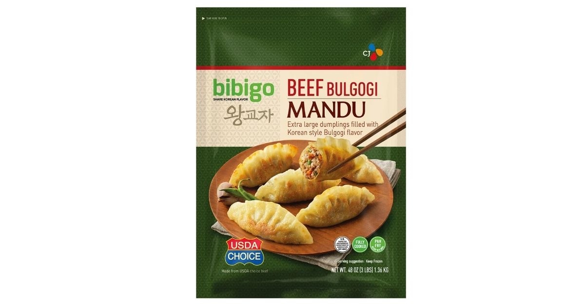 bibigo beef bulgogi mandu