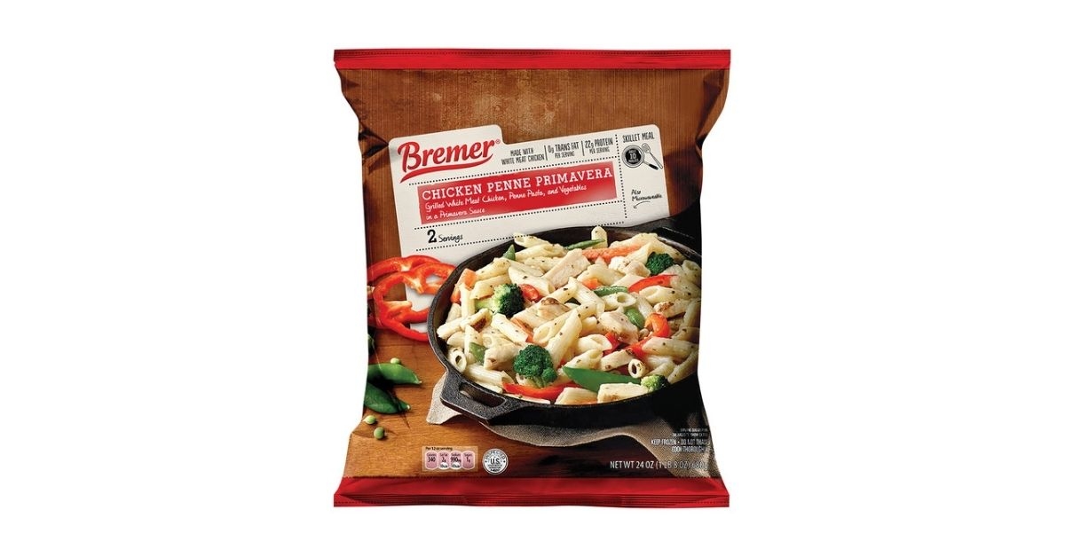 bremer chicken penne primavera