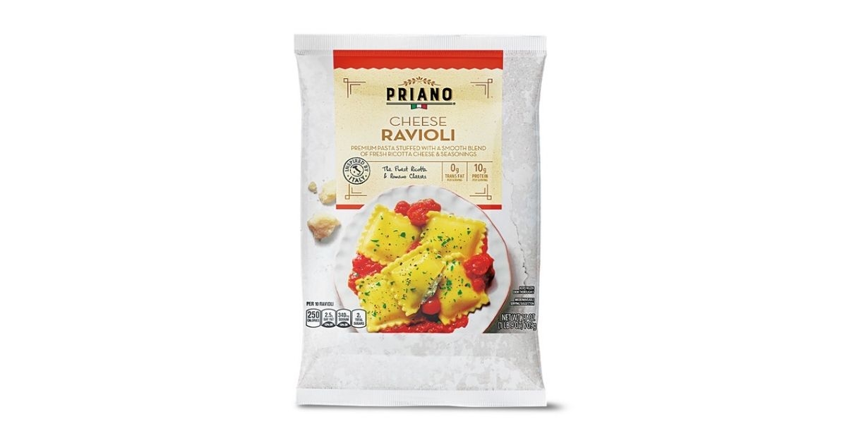 priano cheese ravioli