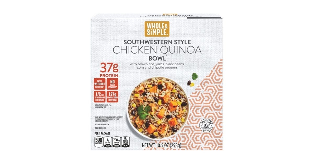 chicken quinoa bowl