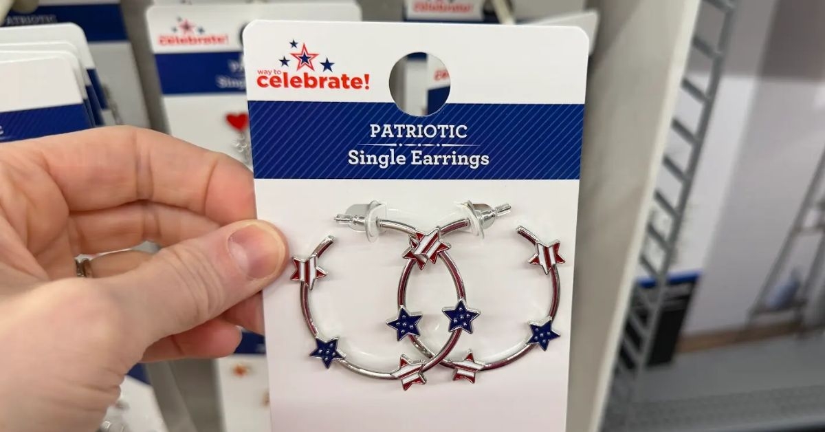 patriotic earrings
