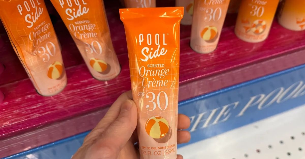 side scented orange creme sunscreen
