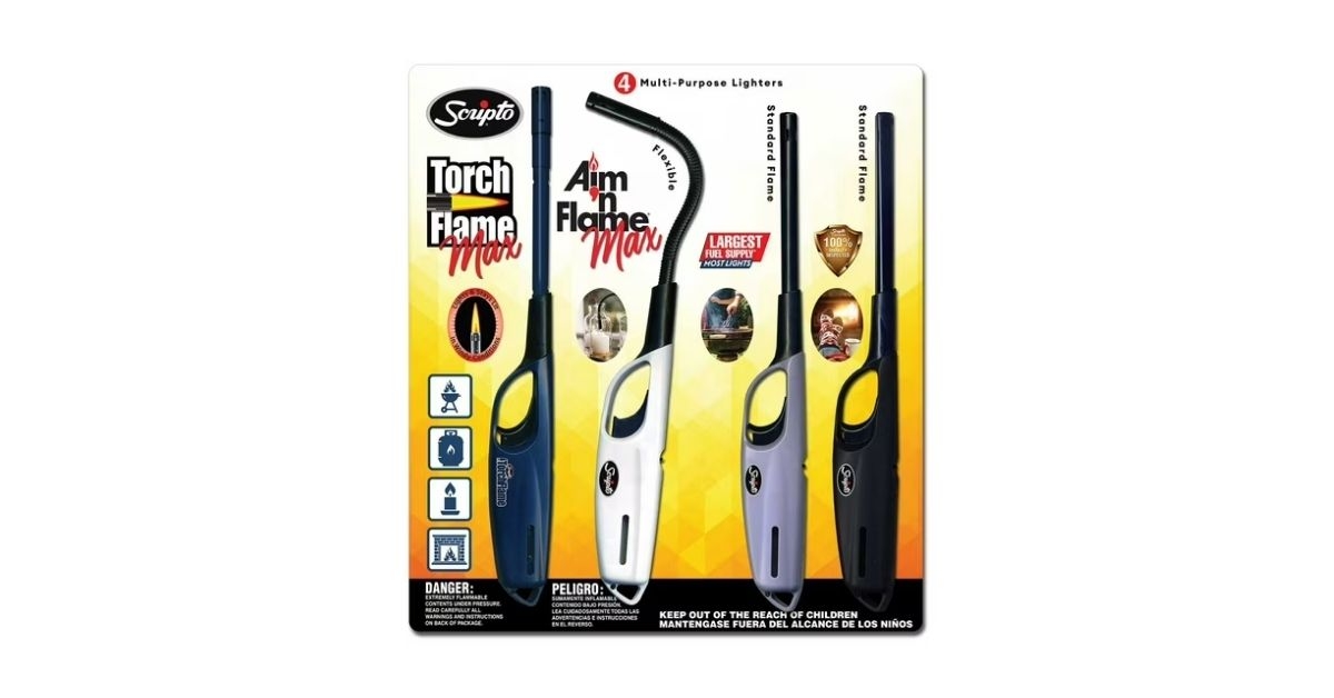 aim n flame multi-purpose lighters
