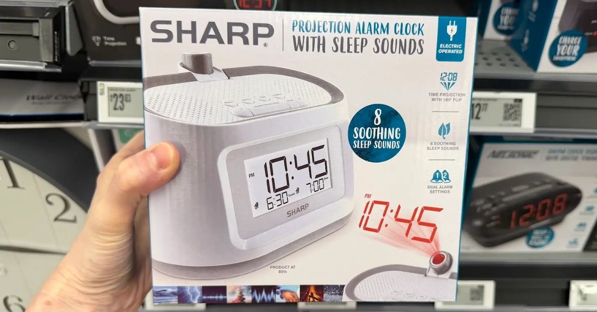 projection alarm clock