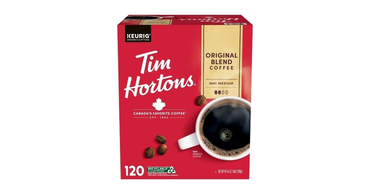 tim hortons original blend k-cup pods