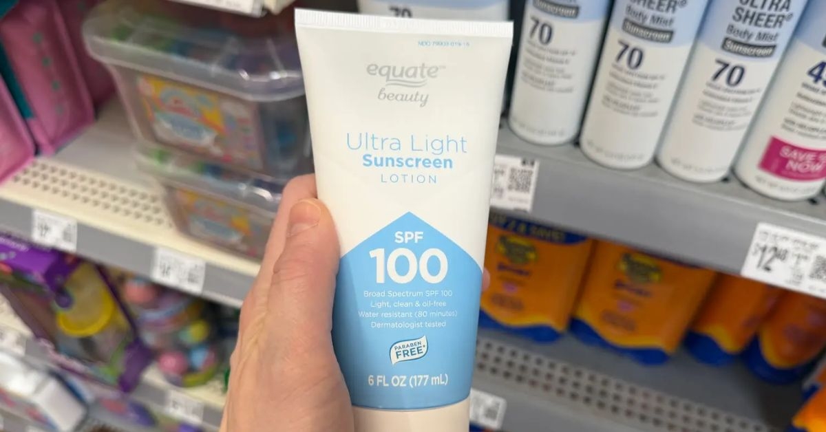 ultra light sunscreen lotion