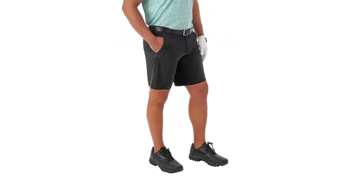 mens golf performance shorts