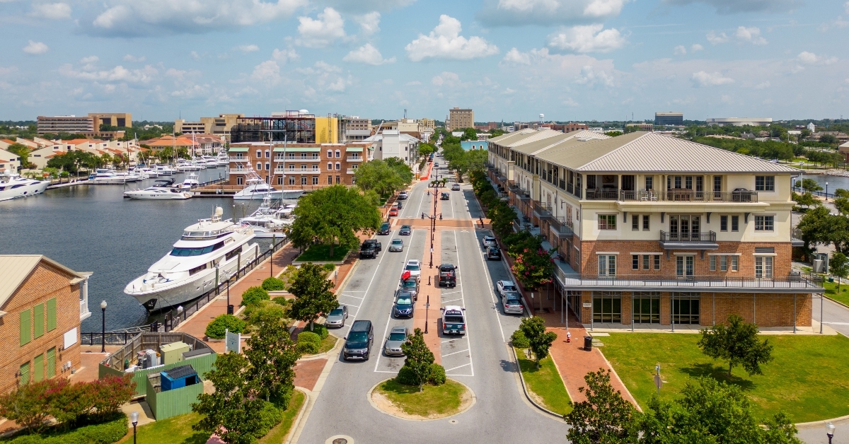 south palafox street marina