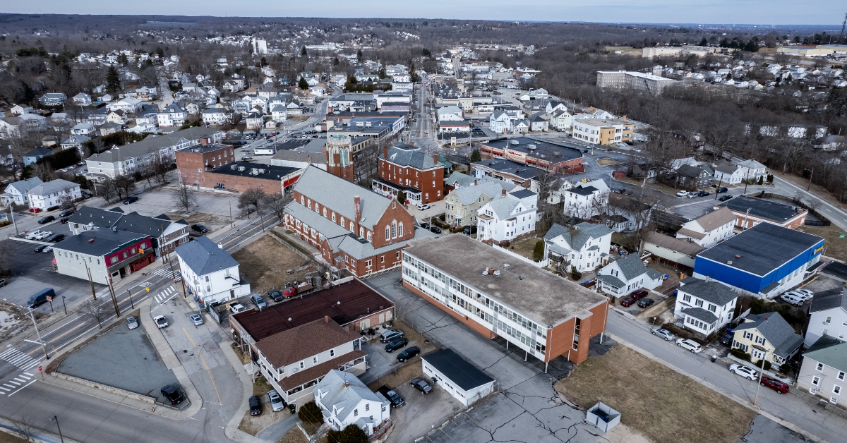 view of the city West Warwick, Rhode Island