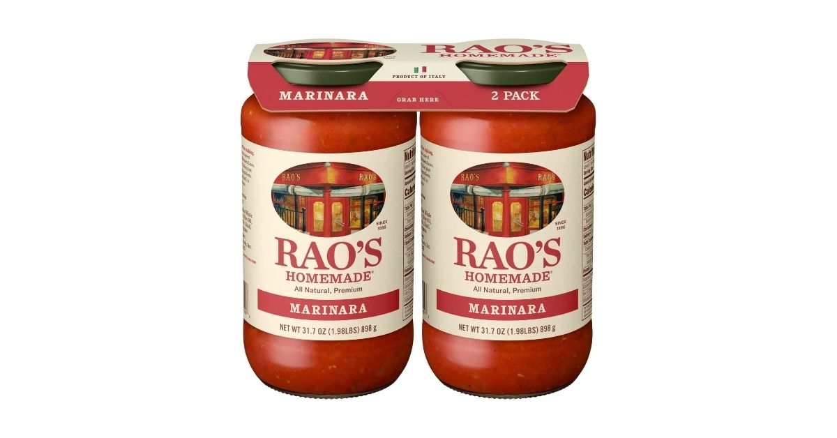 raos marinara sauce 2 pack