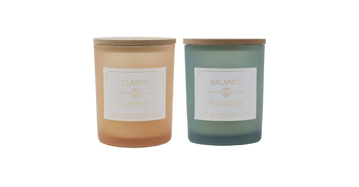 balance scented candle
