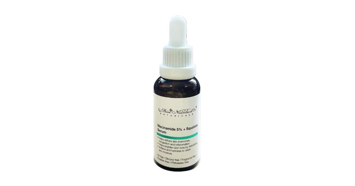 nutrition niacinamide and squalane serum