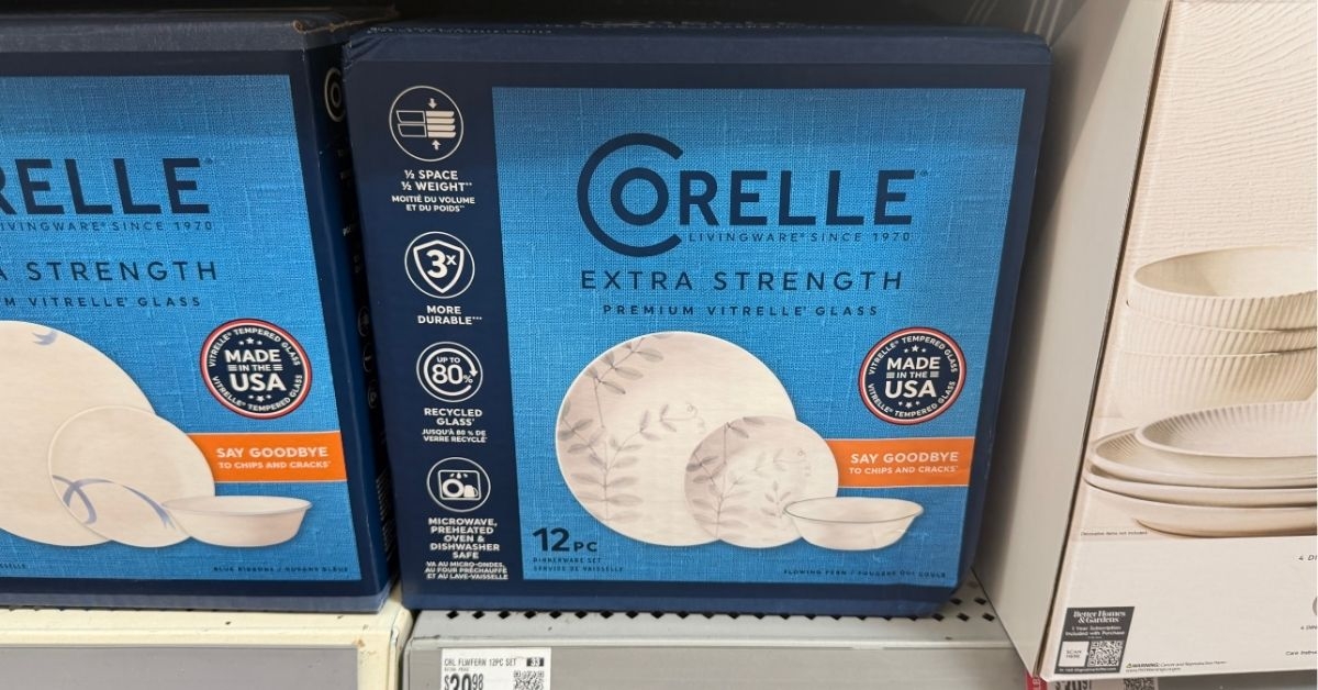 corelle dinnerware