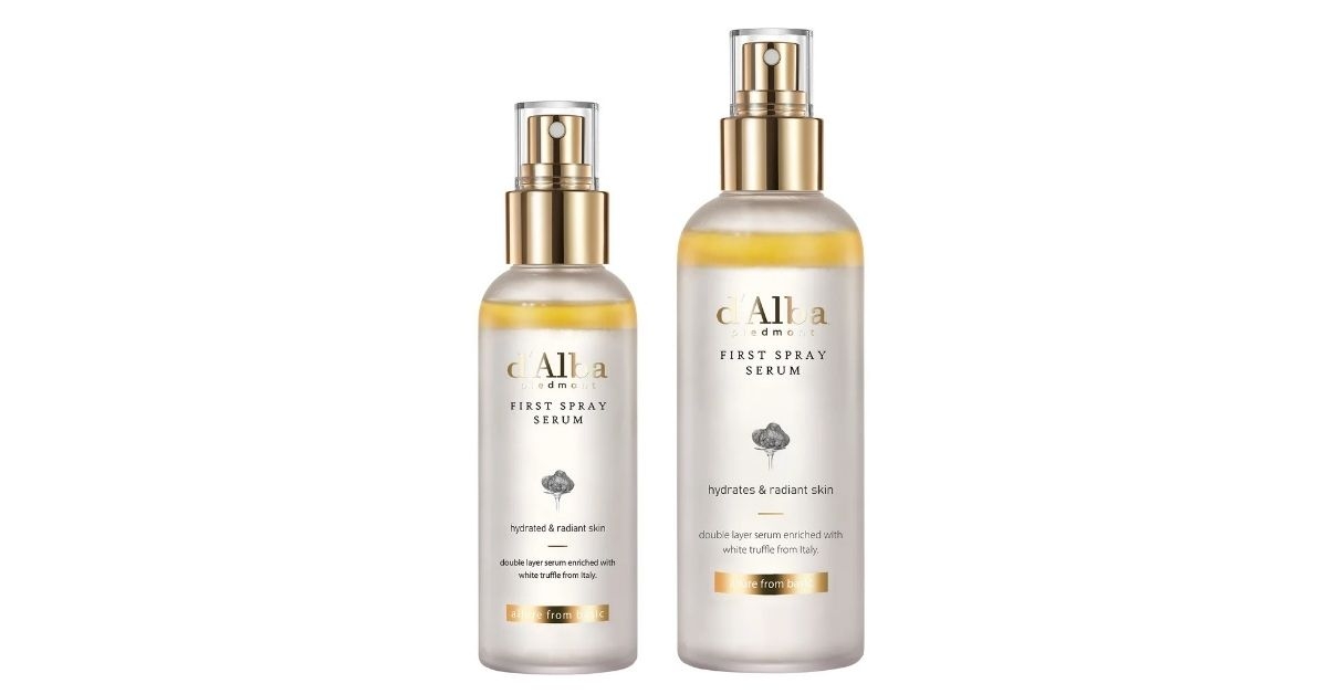 white truffle first spray serum set
