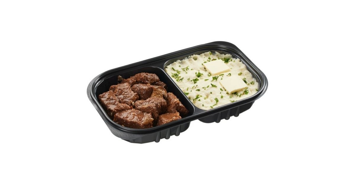 braised beef with yukon mashed potatoes