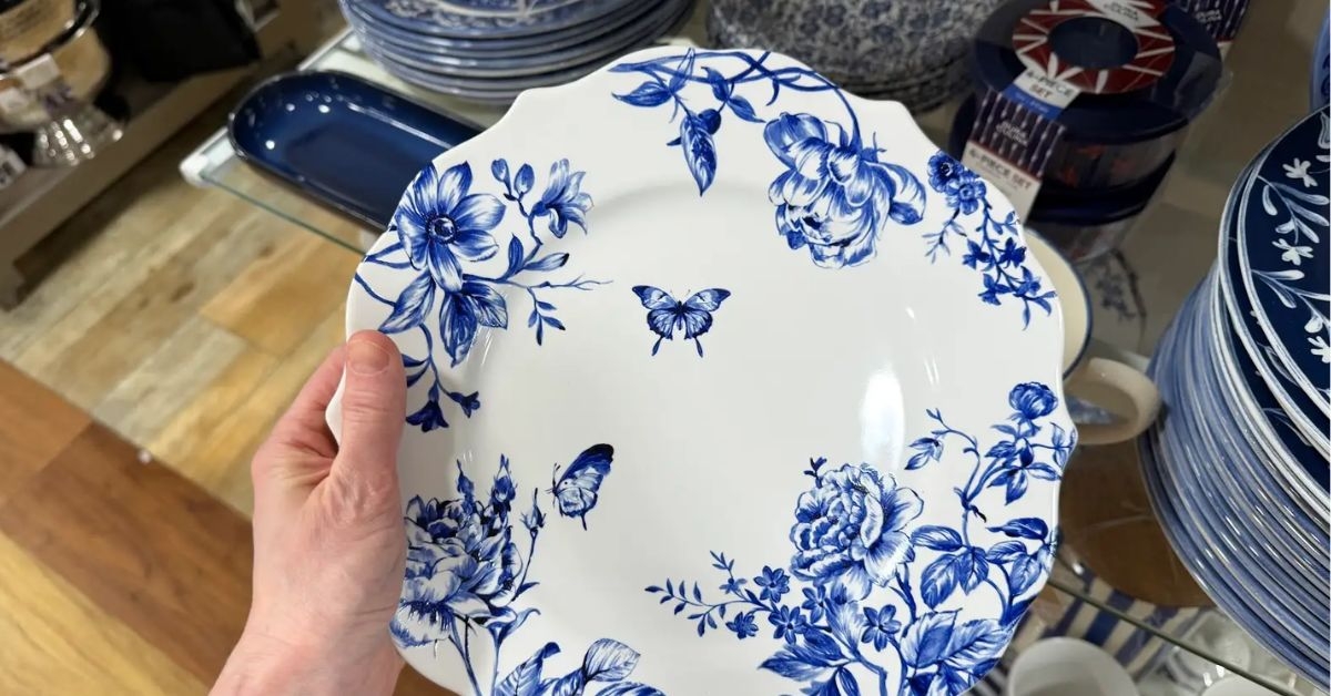 222 fifth porcelain plate