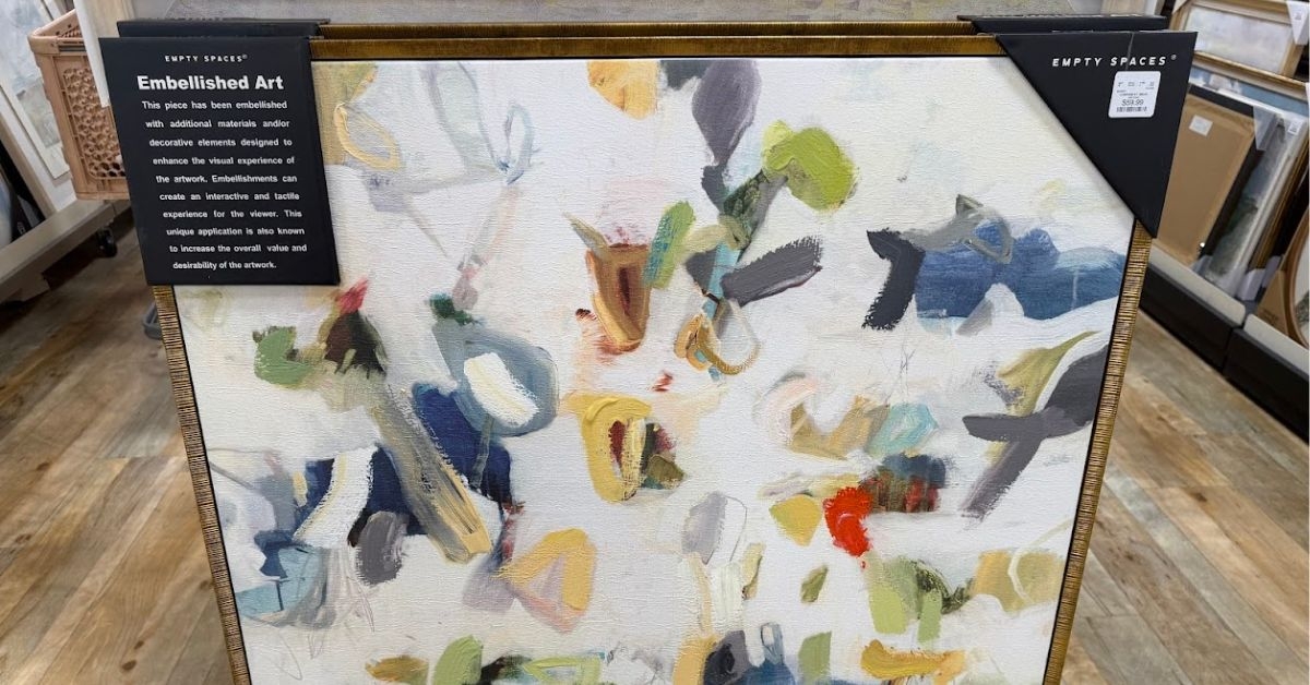 empty spaces embellished art