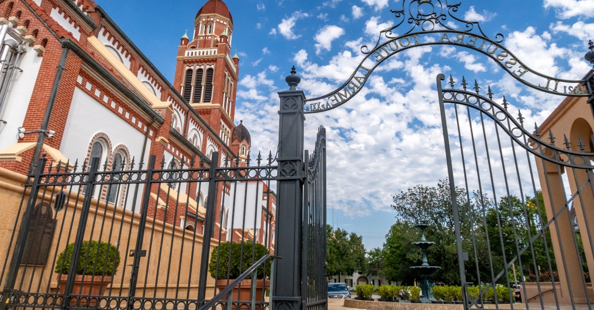 Saint John's Cathedral and the cemetery