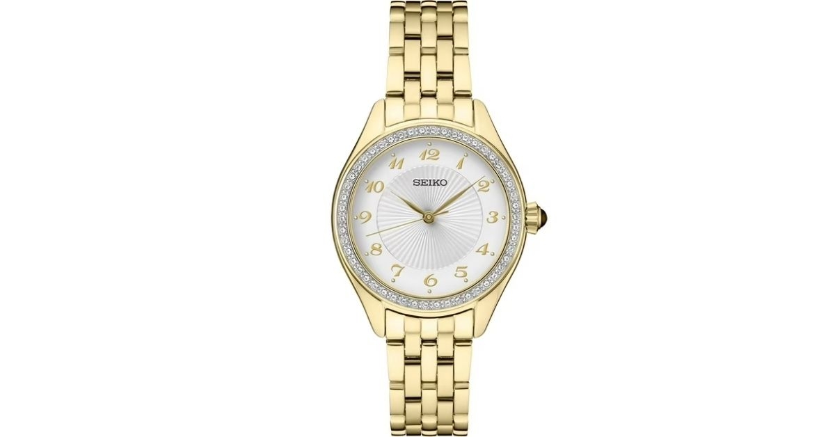 seiko womens crystal collection watch