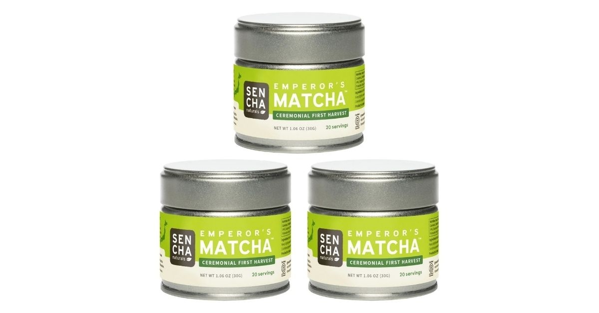 matcha green tea powder tin