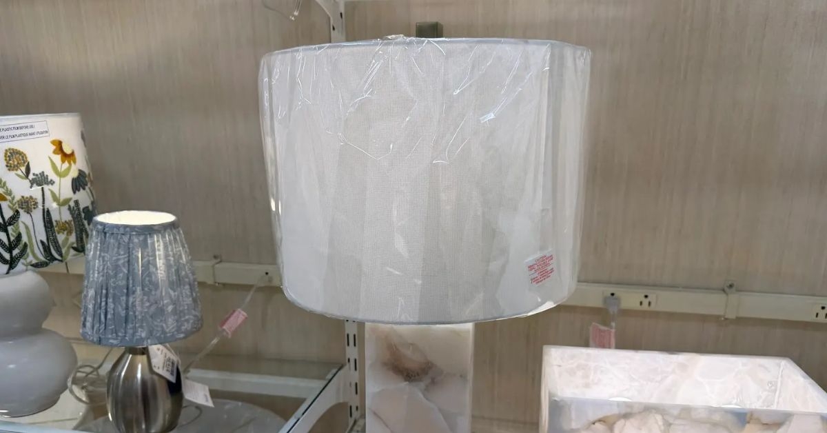 marble table lamp